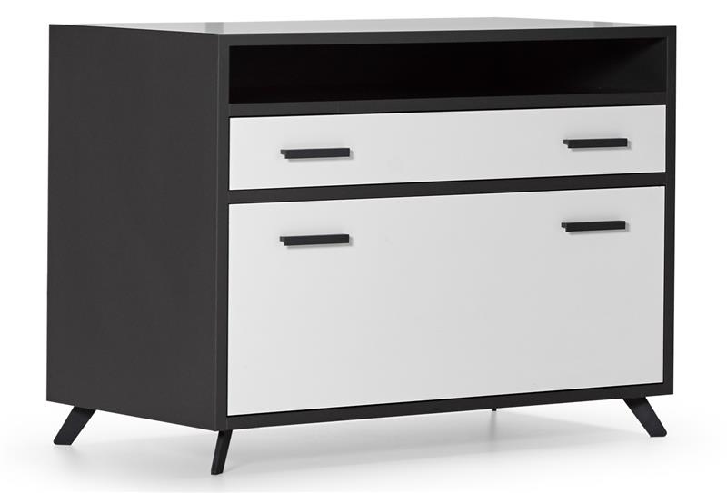 Two Drawers Side Table Cabinet